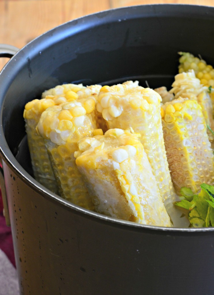 make corn broth