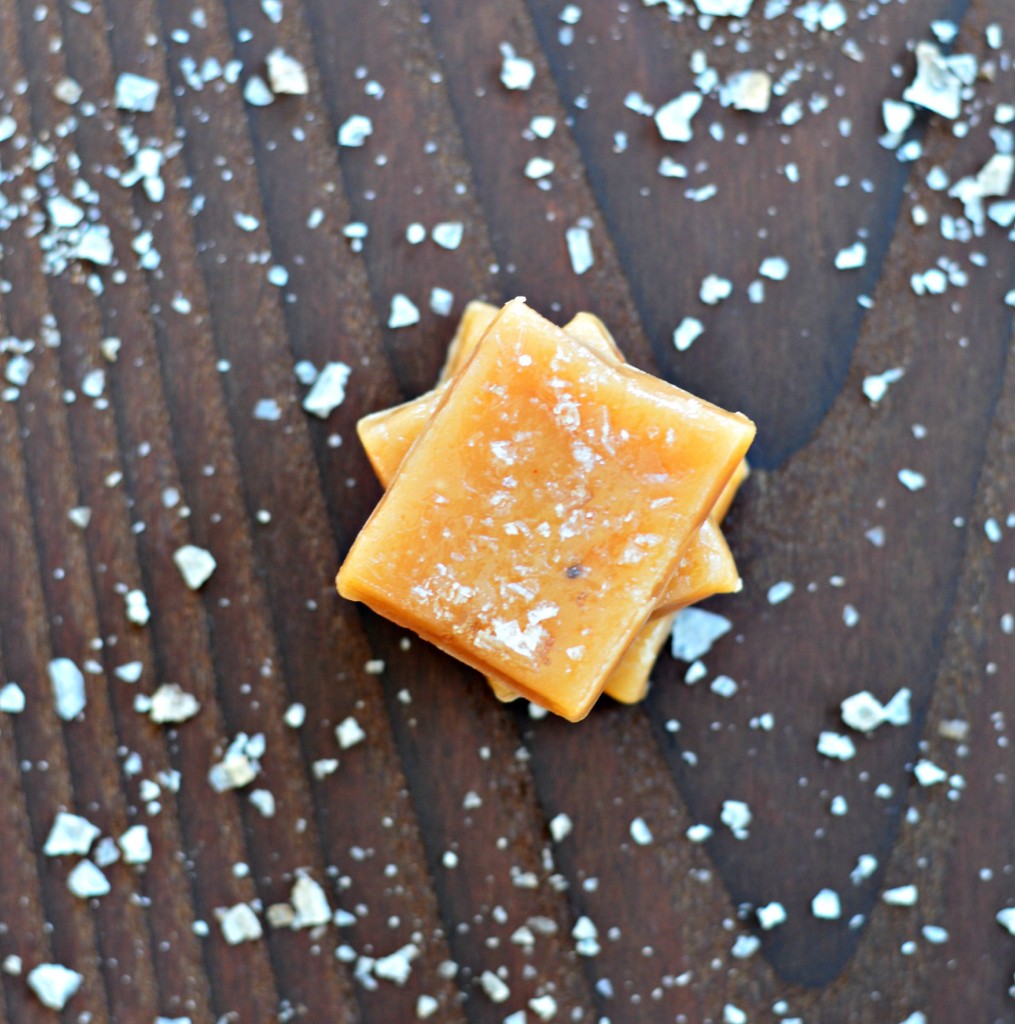 smoked salt caramels recipe