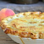 End of Summer Peach Pie