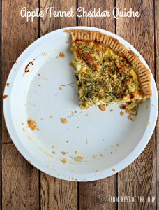 fall quiche recipe