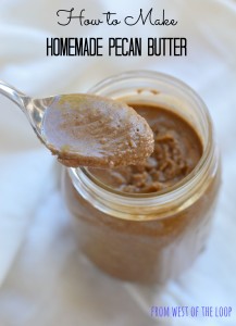 pecan butter recipe