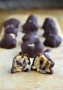 cookie dough truffles