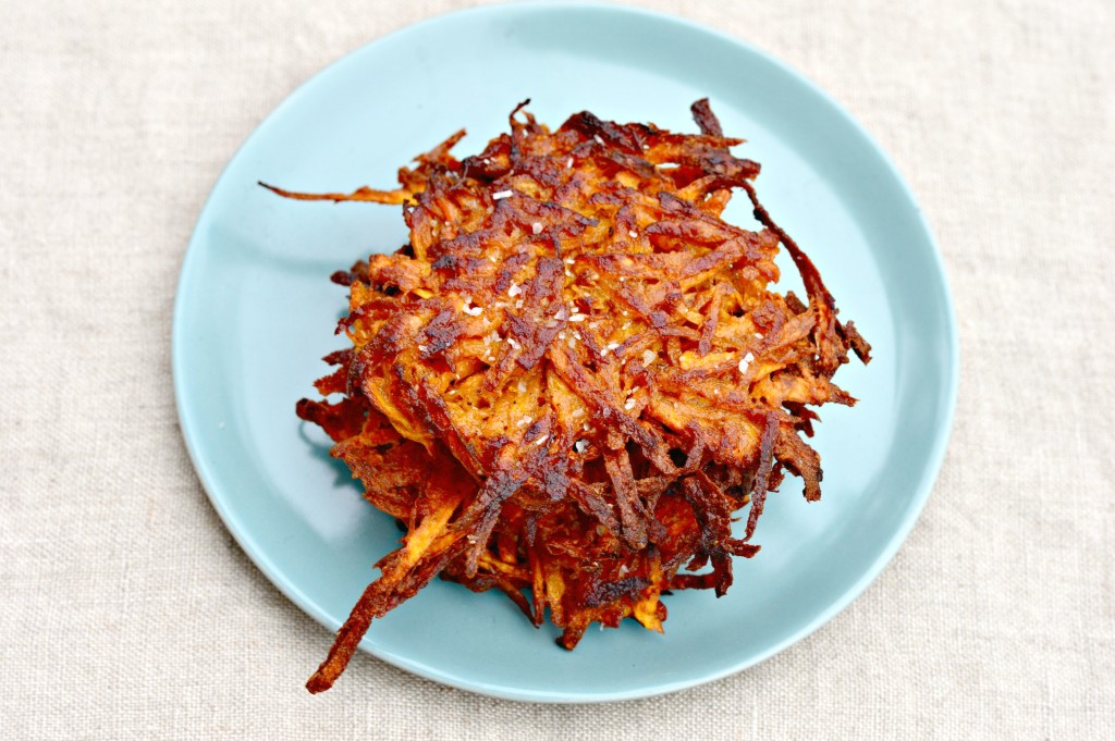 sweet potato latkes healthy