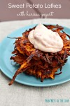 sweet potato latkes recipe