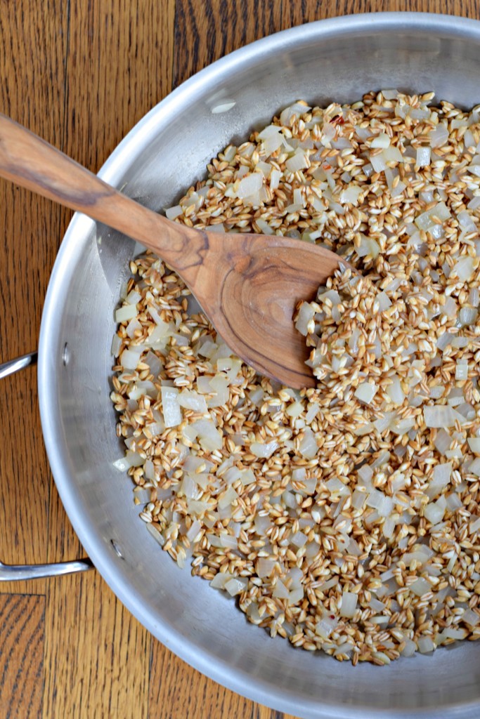 farro risotto