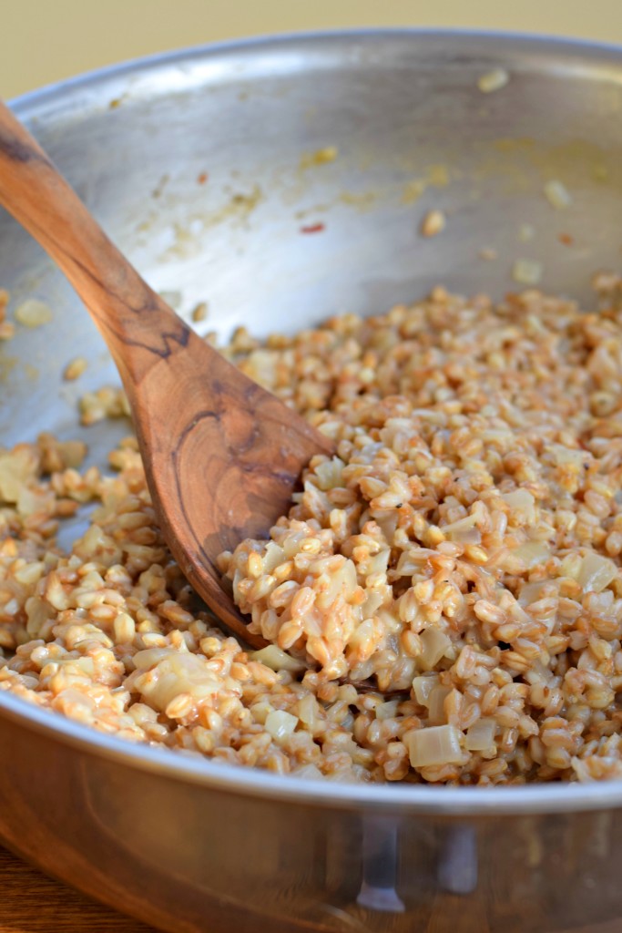 farro risotto