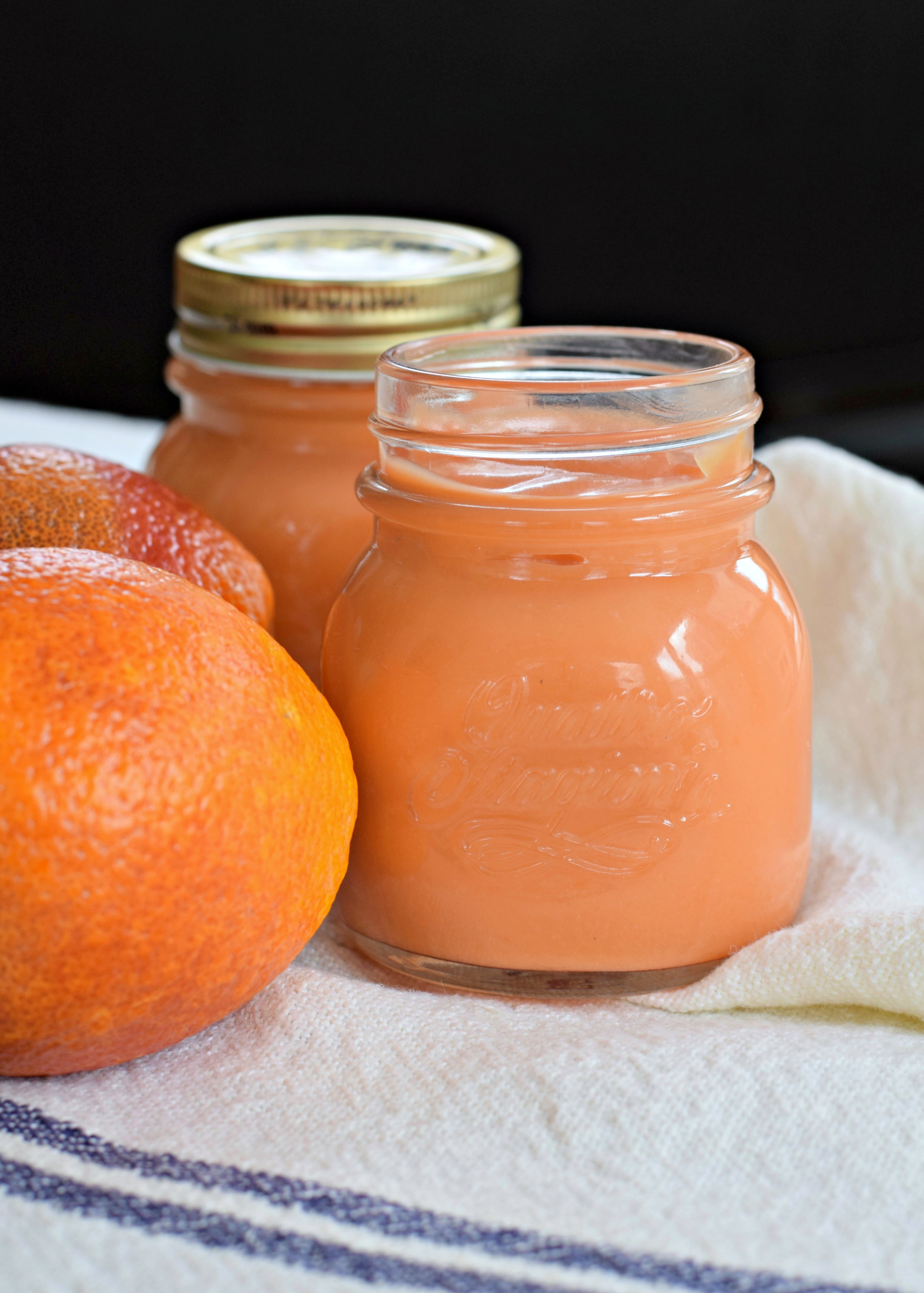 blood-orange-curd-oranges-jars - West of the Loop