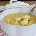 Roasted Cauliflower Soup with Ras El Hanout