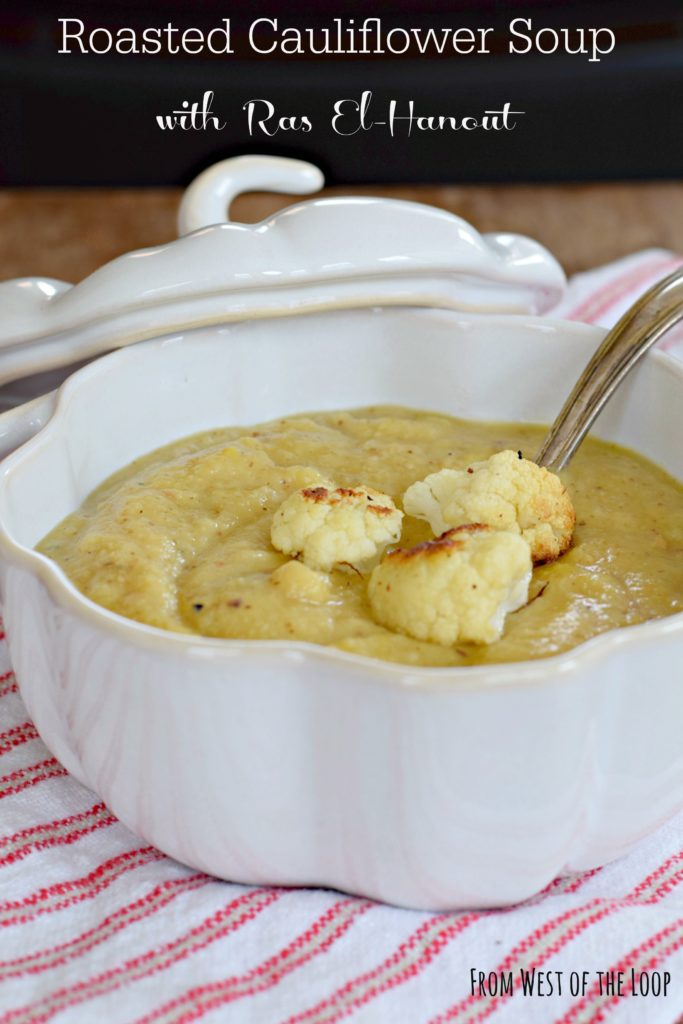 roasted cauliflower soup