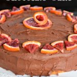 Chocolate Orange Cake for Winter Birthdays