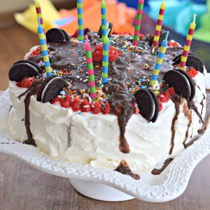 ice cream cake technique