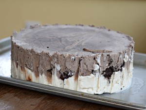 ice cream cake how-to