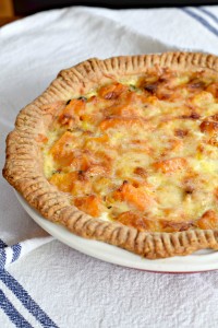 quiche with squash