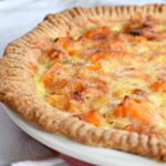 Butternut Squash and Kale Quiche for Fall