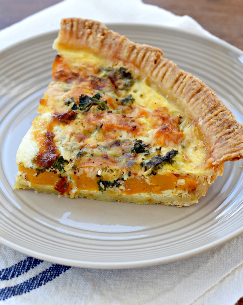 quiche with kale