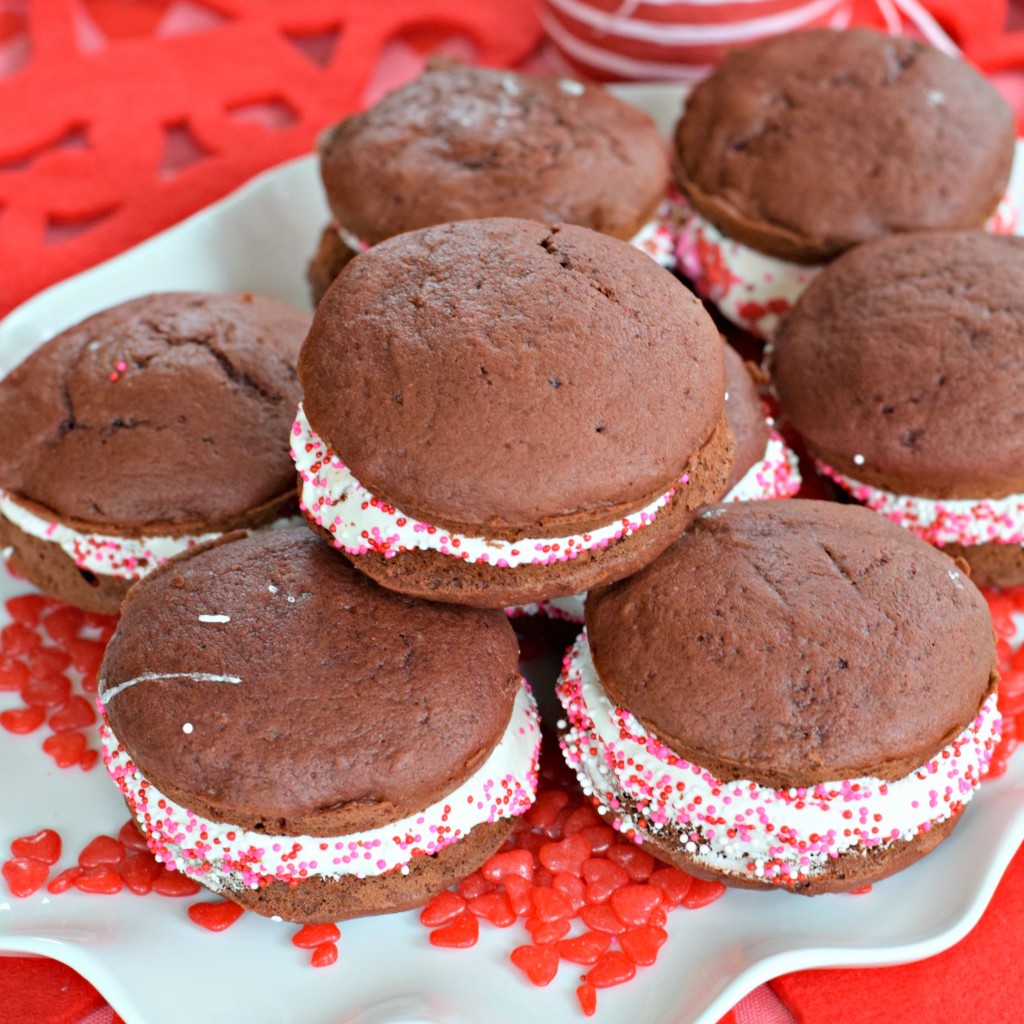 Red Velvet Whoopie Pies for Valentine's Day West of the Loop