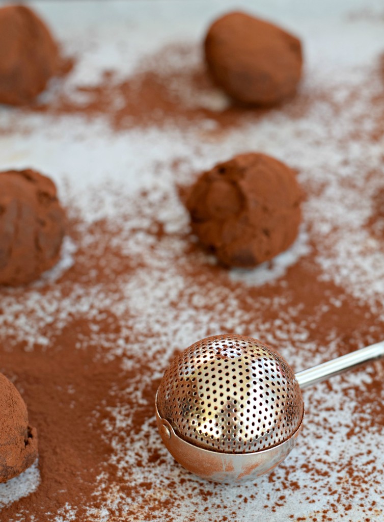 chocolate yogurt truffles