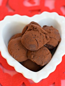 chocolate truffles valentine's day