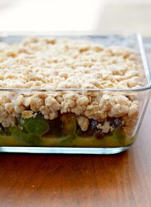 plum crisp recipe