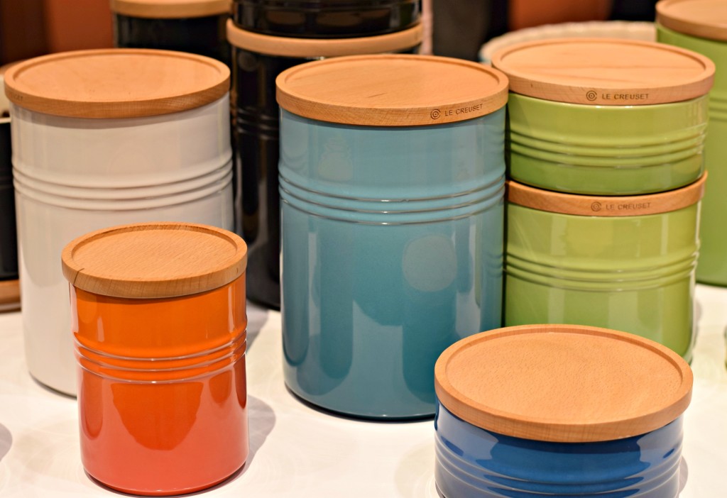 le creuset storage canisters