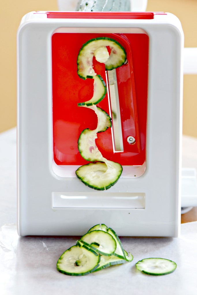 how to spiralize cucumber