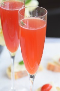 cocktails prosecco