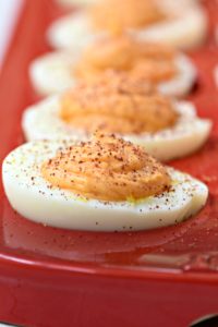 deviled eggs no mayo