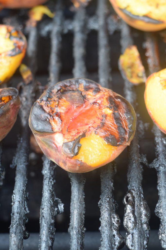 grilled peach shortcake