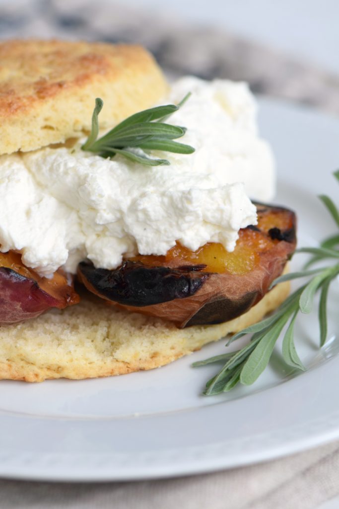 peach shortcakes