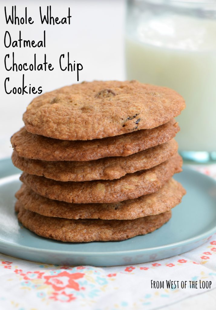 whole wheat chocolate chip cookies