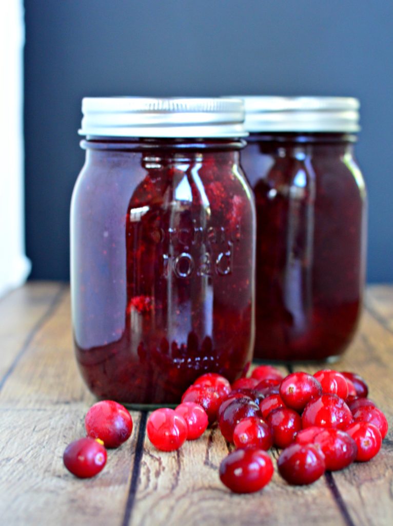 homemade cranberry sauce