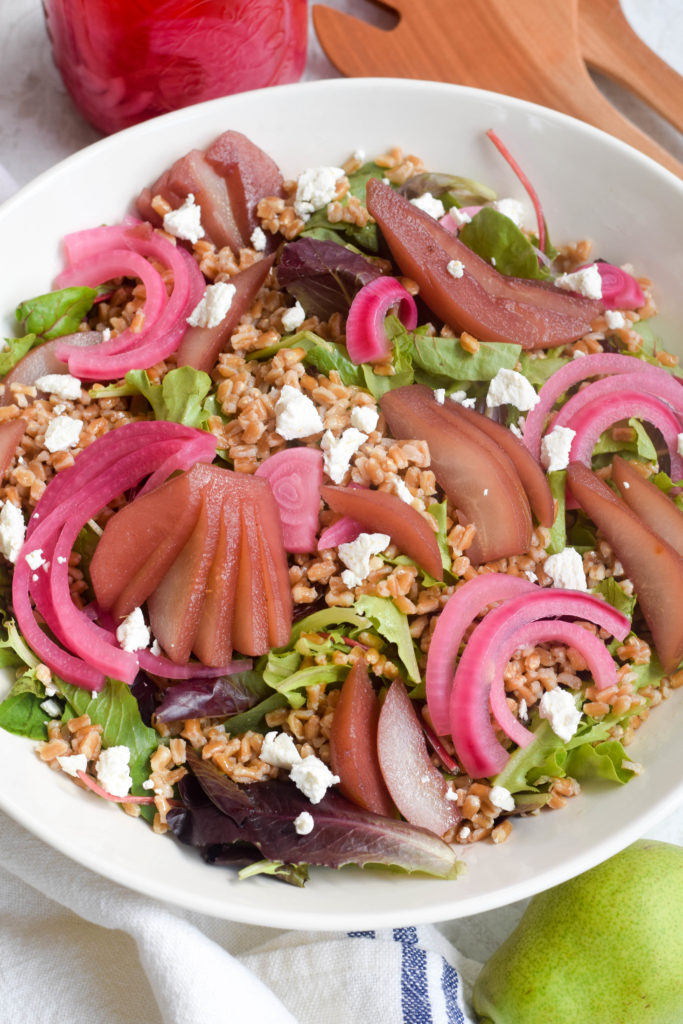 Farro salad