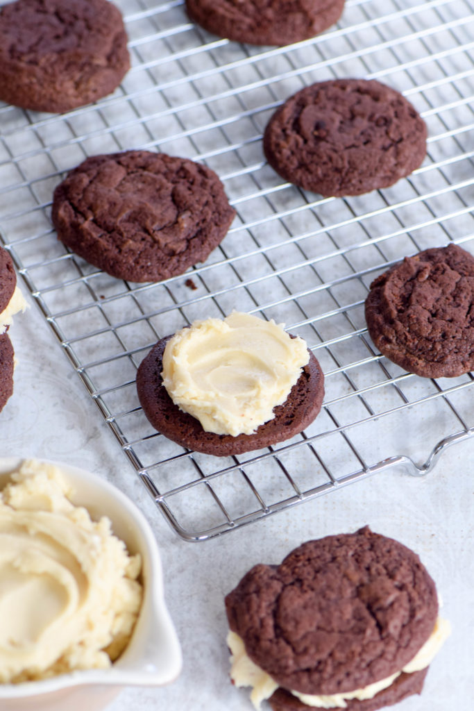 sandwich cookies homemade