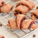 Chocolate Raspberry Rugelach