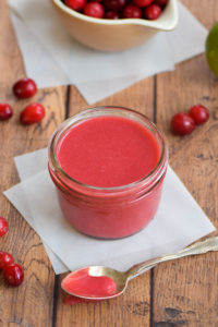 cranberry curd