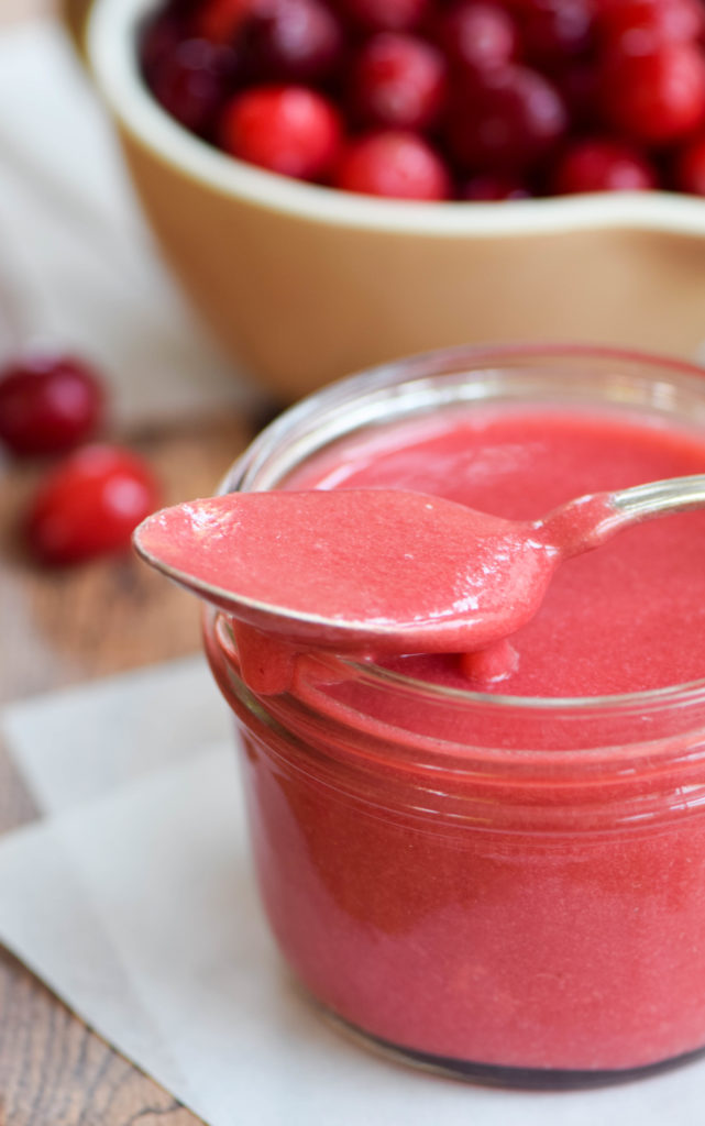 cranberry curd