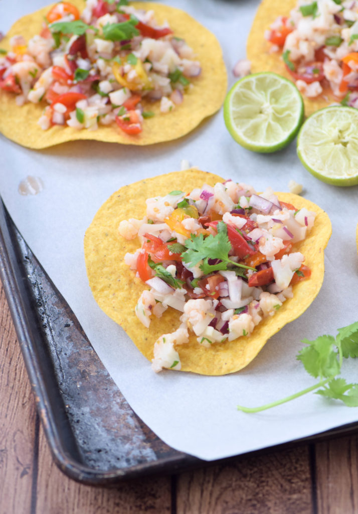 ceviche de coliflor