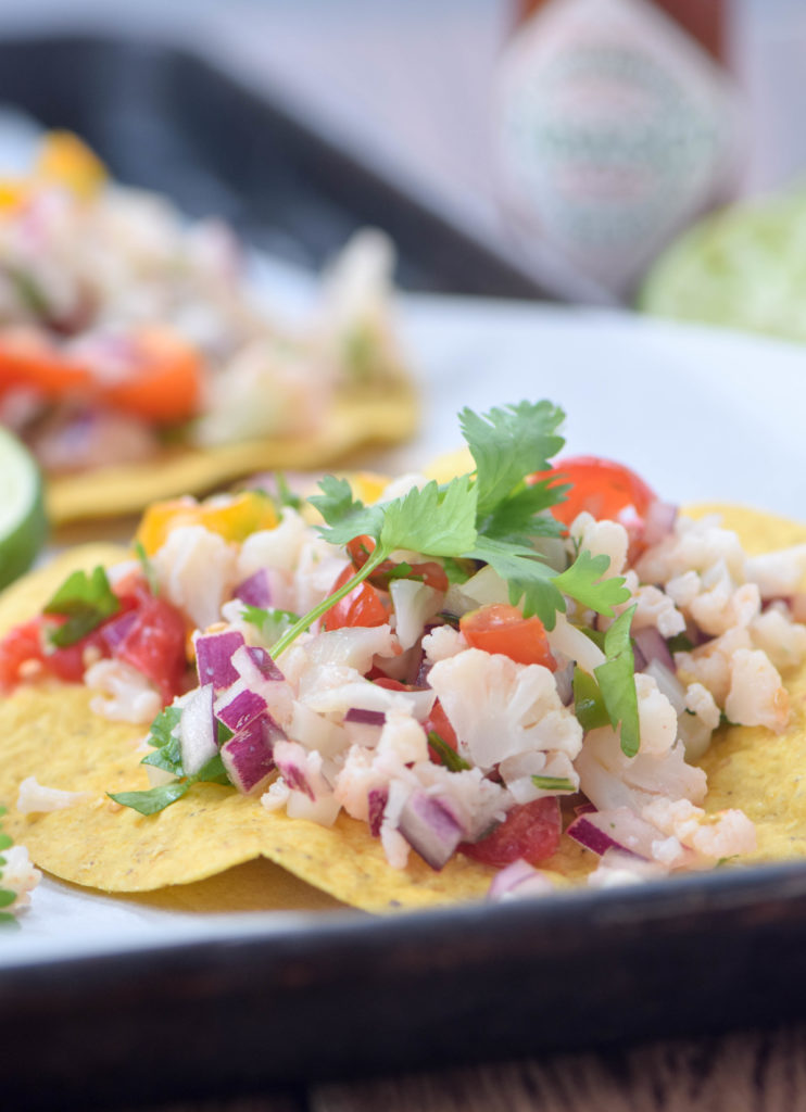 cauliflower ceviche healthy