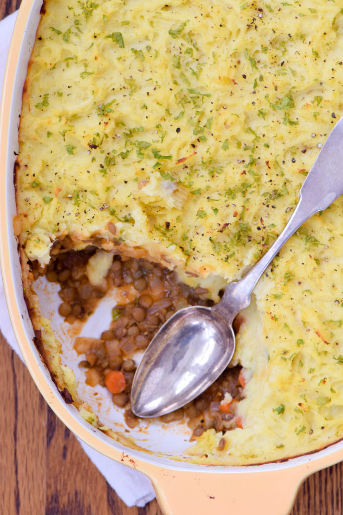 vegetarian shepherd's pie