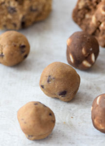 malted chocolate chip reverse chip cookies