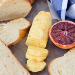 Orange Cardamom Braid with Orange Honey Compound Butter