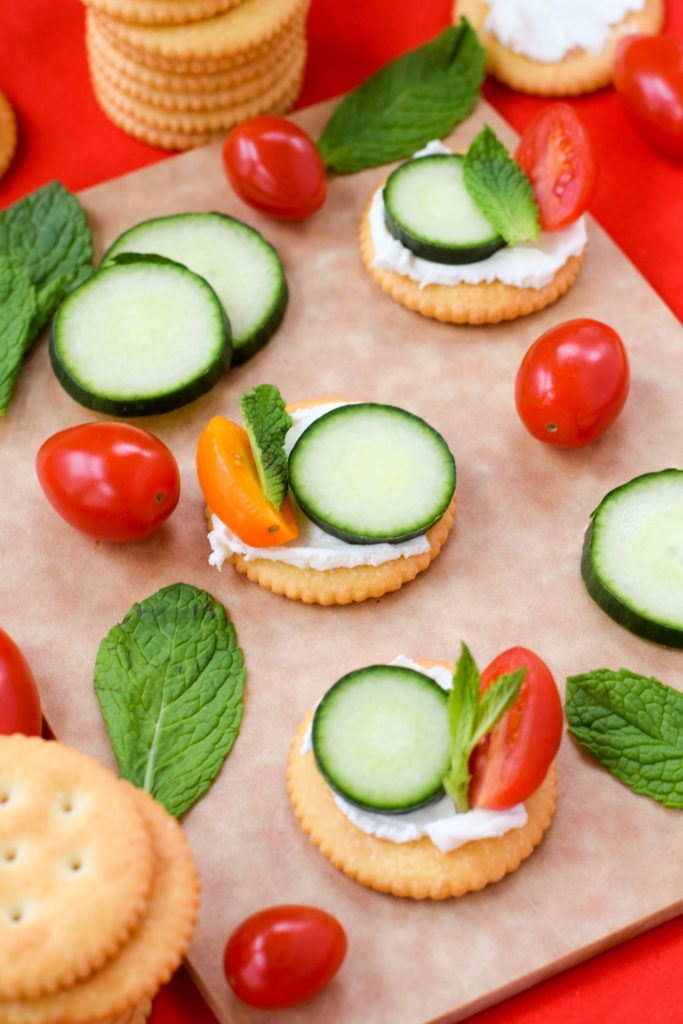 appetizers with ritz crackers