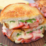 Grilled Cheese with Pickled Strawberries