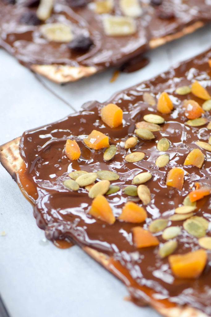 chocolate-covered matzo