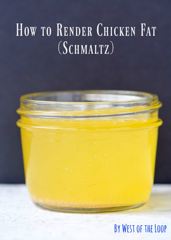 how to make schmaltz