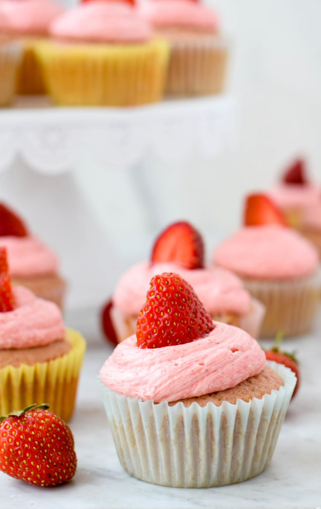 strawberry cupcakes