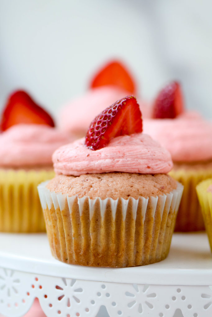 strawberry cupcakes