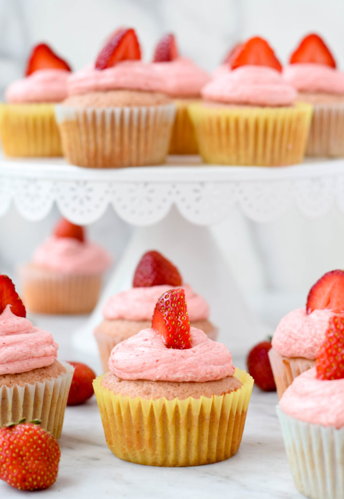 strawberry cupcakes