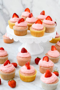 strawberry cupcakes