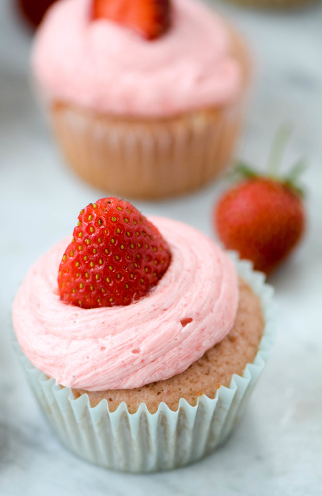 strawberry cupcakes